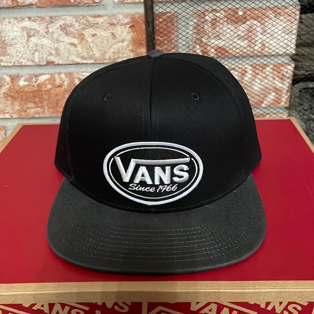 Vans snap back baseball Cap black and gray - Picture 2 of 7